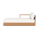 Hayman Teak Chaise Left