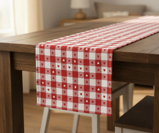 Heart Table Runner