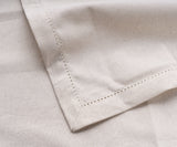 Natural Cotton Cocktail Napkins - 10 Inch