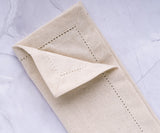 Hemstitched Dinner Napkins - 18 inch