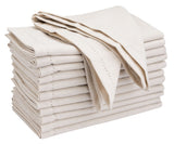 Hemstitched Dinner Napkins - 18 inch
