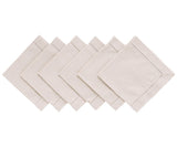 Hemstitched Dinner Napkins - 18 inch