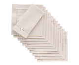 Hemstitch Napkins - Table Napkins - Cotton Cloth Napkins