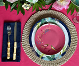 Navy Blue Double Hemstitch Napkins
