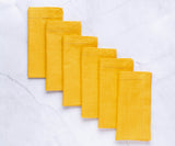 Yellow Hemstitch Napkins