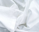 White Round Tablecloth