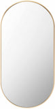 Hagenburg Gold Iron Frame Mirror