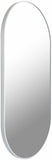 Hagenburg White Iron Frame Mirror