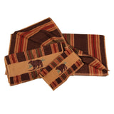 Bear Fingertip Towel, Stripe