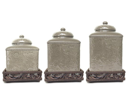 Savannah 3PC Canister Set