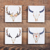 Skull Coaster, Set of 4