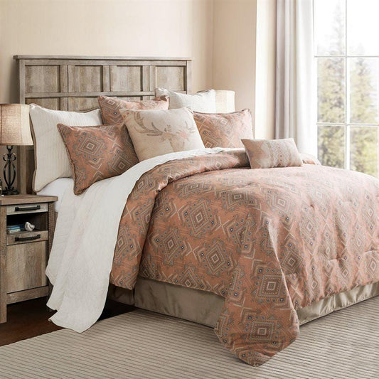 Sedona Pale Sienna Comforter Set, Twin & Full/Queen