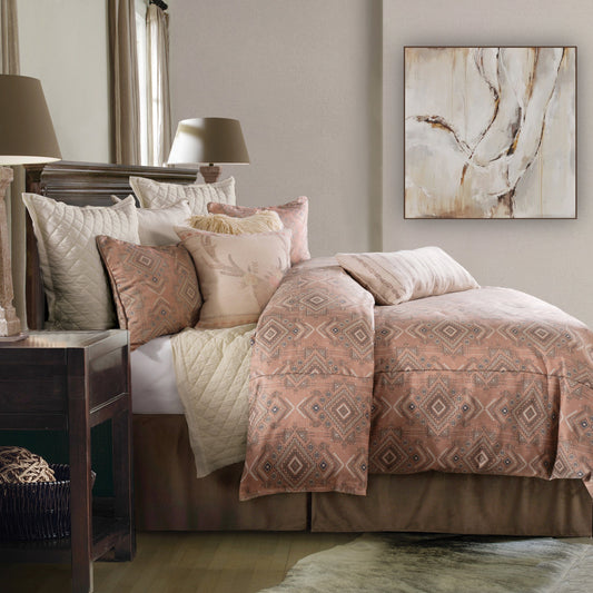 Sedona Pale Sienna Comforter Set, Twin & Full/Queen