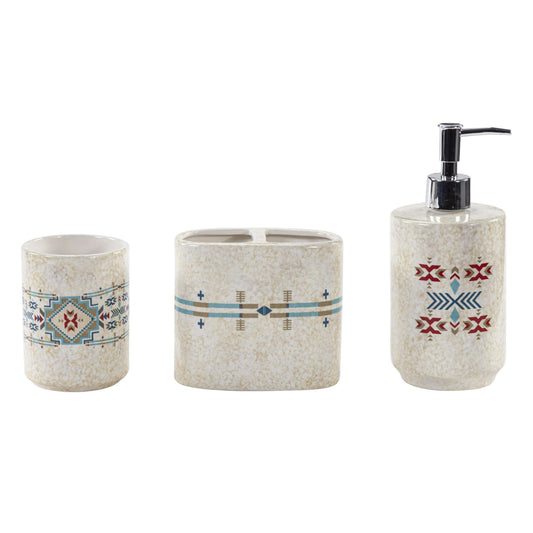 Spirit Valley Ceramic 3PC Countertop Bathroom Set