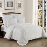 Medallion Matelassé Duvet Cover Set
