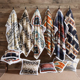 Desert Sage Campfire Sherpa Throw