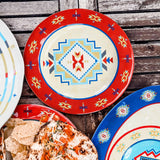 Spirit Valley Melamine Dinner Plates, Set of 4