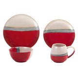Pasadizo Pomegranate Ceramic 16PC Dinnerware Set