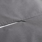 Stonewashed Cotton Waffle Weave Duvet Cover Set, Slate