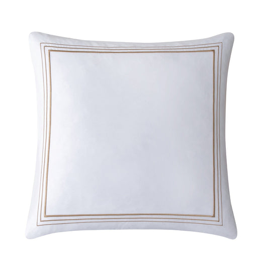 Border Embroidery Euro Sham