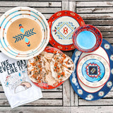 Spirit Valley 14PC Melamine Dinnerware Set