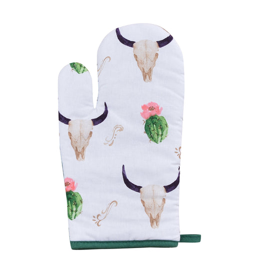 Skull/Cactus Oven Mitt, Set of 5