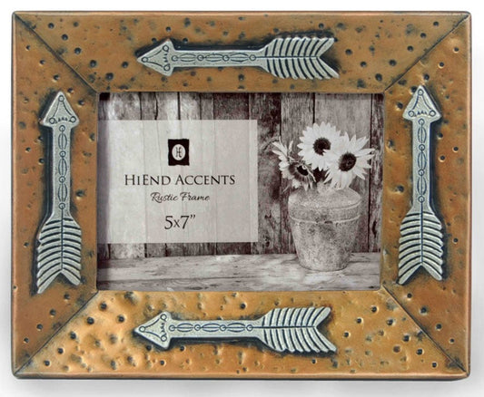 Gold Picture Frame w/ Arrows