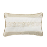 Hollywood Chain Link Embroidery Lumbar Pillow
