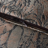 Pastoral Jacquard Lumbar Decorative Pillow