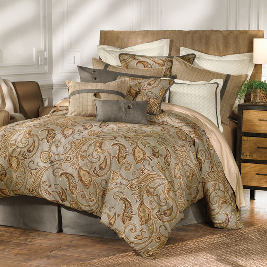 Piedmont Small Taupe/Gray Lumbar Pillow