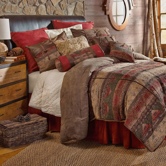 Sierra Concho Square Throw Pillow