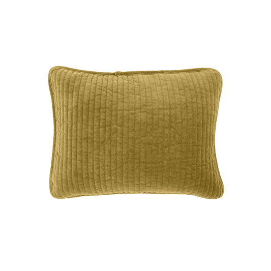 Stonewashed Cotton Velvet Boudoir Pillow