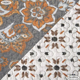 Abbie Western Paisley Reversible Quilt Set, Twin & Full/Queen