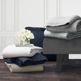 Linen Cotton Diamond Quilt