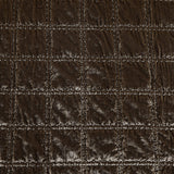 Stella Faux Silk Velvet Double Box Stitch Quilt Set