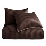 Satin Channel Quilt Set