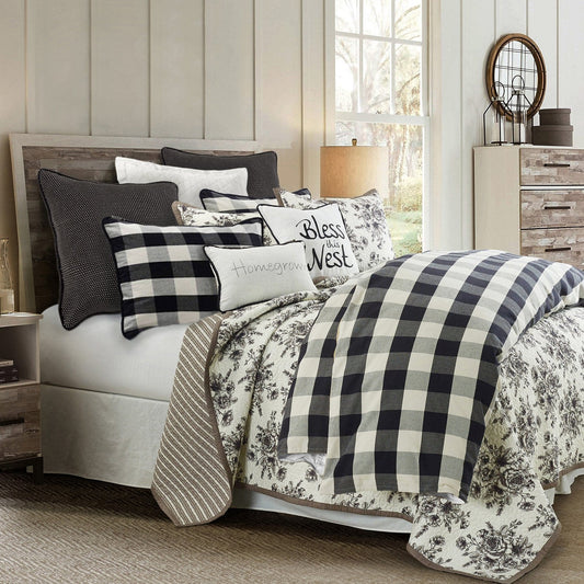 Camille Buffalo Check Duvet Cover Set, King