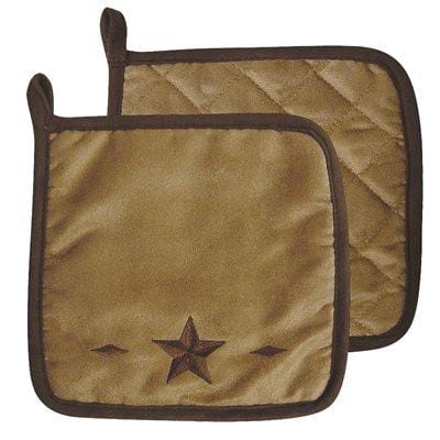Star Pot Holder, Set of 10
