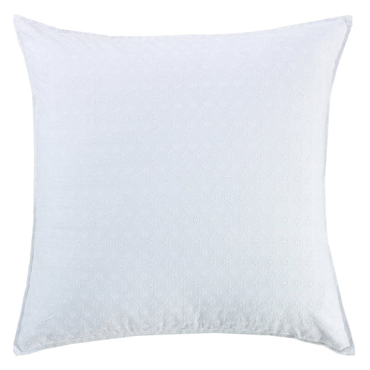 Salado Reversible Striped Eyelet Euro Sham