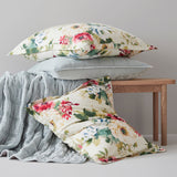 Stella Faux Silk Velvet Double Box Stitch Quilt Set
