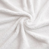 Elsa Cowhide Campfire Sherpa Throw