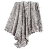 Arctic Bear Oversized Throw Blanket, Gray
