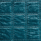 Stella Faux Silk Velvet Double Box Stitch Throw