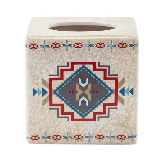 Spirit Valley Ceramic Tissue Box Cover