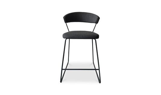 Adria Counter Stool Dark Grey