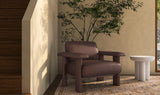 Marcello Lounge Chair Dark Brown