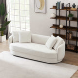 Dylan Modern French Beige Boucle Sofa