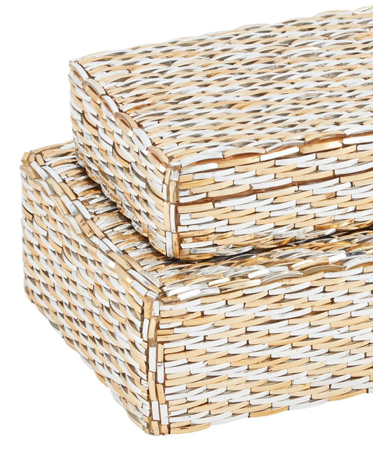 Glimmer Gold & Silver Box Set of 2