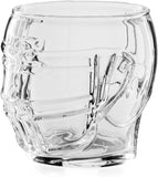 Ice Hockey Whiskey Decanter Set With 4 Helmet Whiskey Glasses