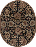 Conesus 1053 Hand Tufted Black Wool Rug
